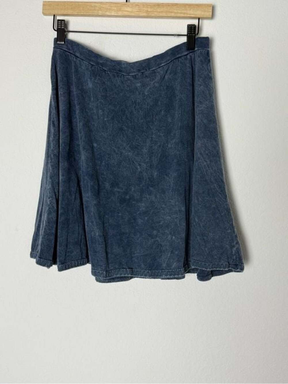 Tryst Washed Tie-Dye Skirt Design Hem Cotton